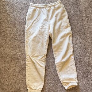 H&M Women's Cream Joggers